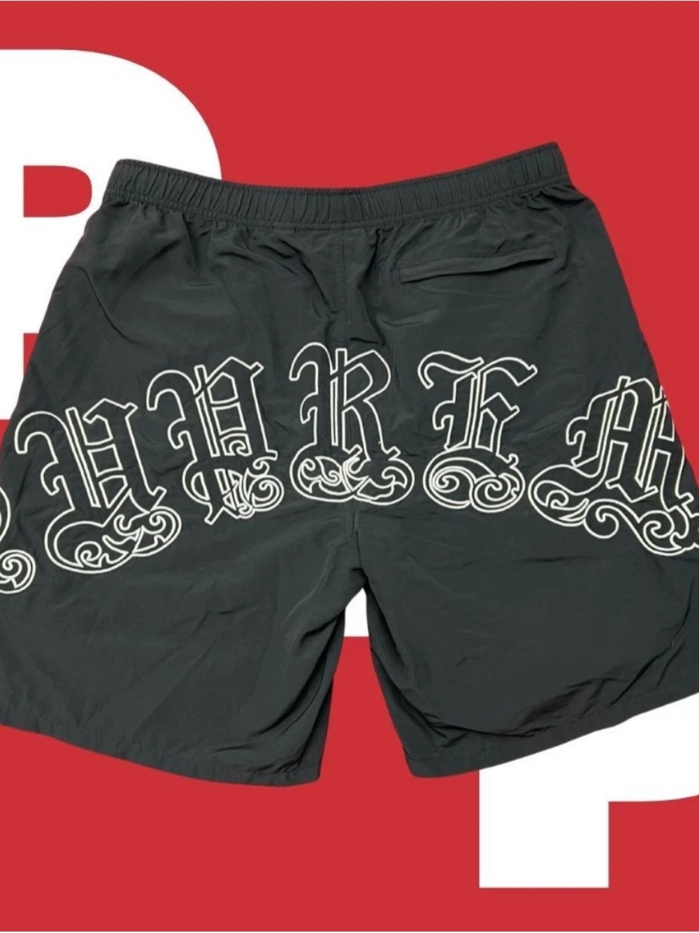 Supreme Old English Nylon Short (Large)